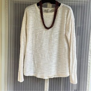 LOFT long sleeve knit sweater